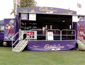 Cadburys Stage Truck